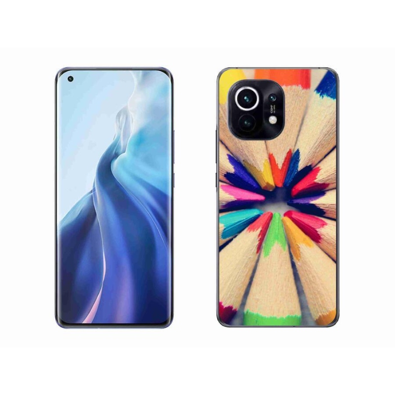 Gél borítás mmCase a Xiaomi Mi 11-hez - zsírkréták