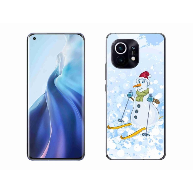 Gél borítás mmCase a Xiaomi Mi 11-hez - hóember