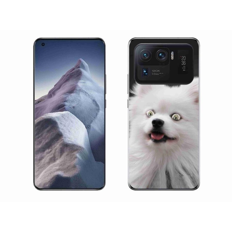 Gél borítás mmCase a Xiaomi Mi 11 Ultra készülékhez - fehér tipp