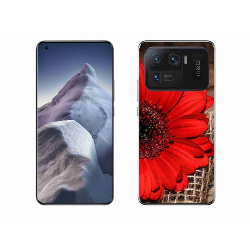 Gél borítás mmCase a Xiaomi Mi 11 Ultra készülékhez - gerbera