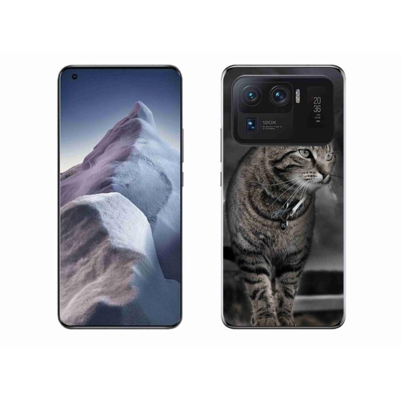 Gél borítás mmCase a Xiaomi Mi 11 Ultra számára - macska