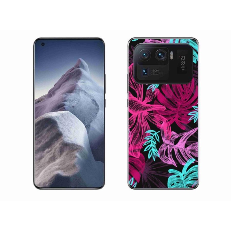 Gél borítás mmCase a Xiaomi Mi 11 Ultra számára - virágok 1