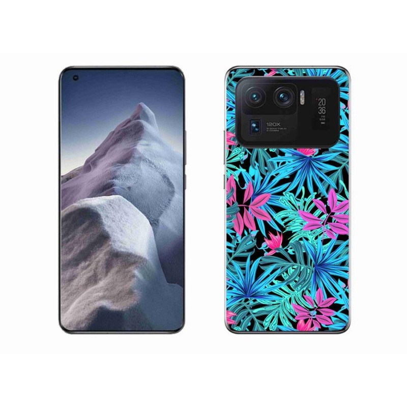 Gél borítás mmCase a Xiaomi Mi 11 Ultra számára - virágok 3