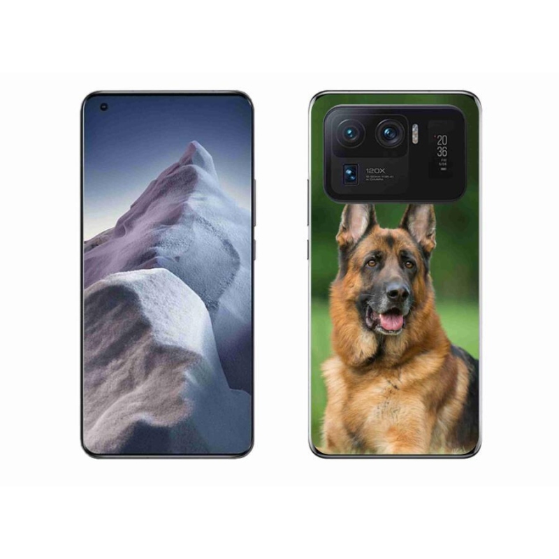 Gél borítás mmCase a Xiaomi Mi 11 Ultra számára - Német juhászkutya