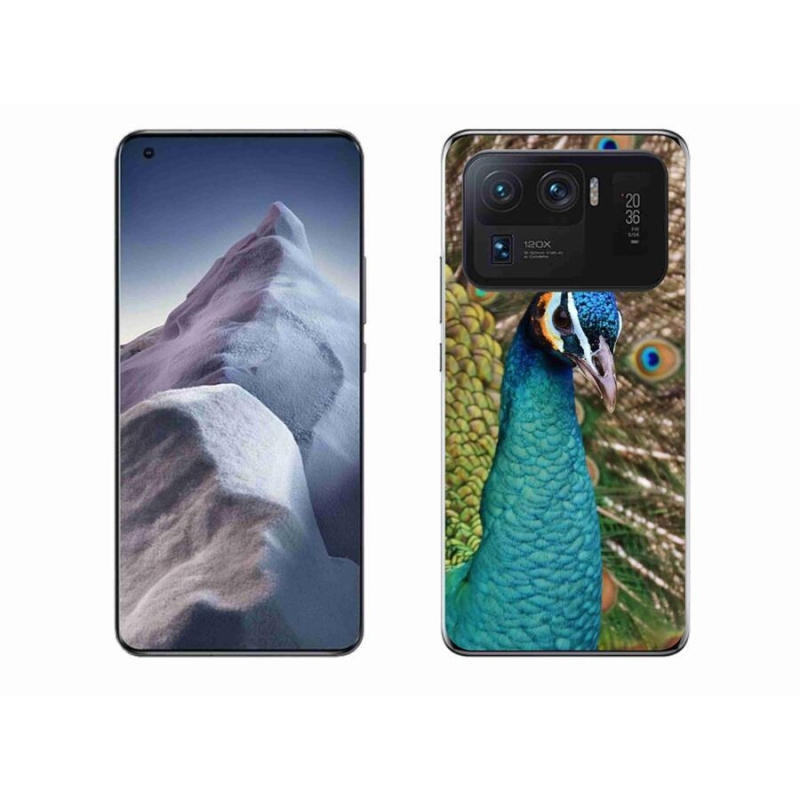 Gél borítás mmCase a Xiaomi Mi 11 Ultra készülékhez - páva