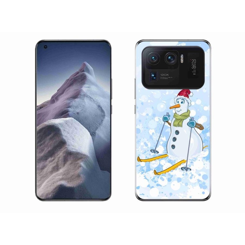 Gél borítás mmCase a Xiaomi Mi 11 Ultra számára - hóember