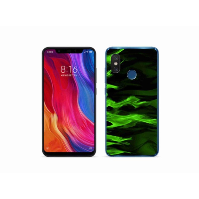 Gél borítás mmCase a Xiaomi Mi 8-hoz - absztrakt minta 10