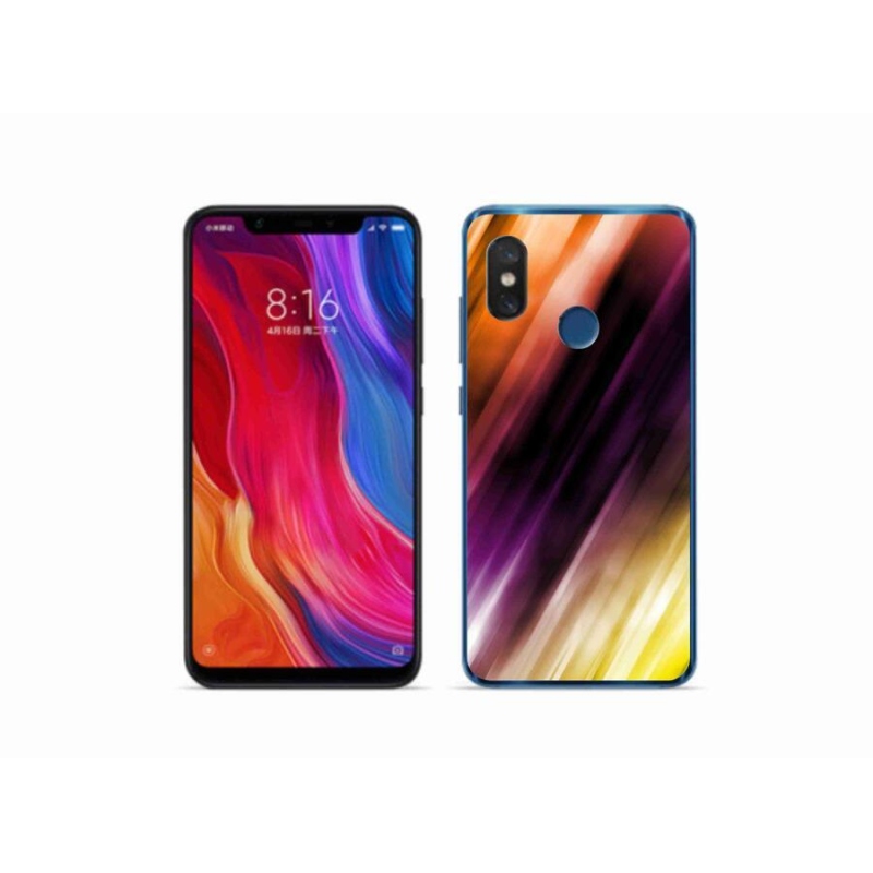 Gél borító mmCase a Xiaomi Mi 8-hoz - absztrakt minta 5