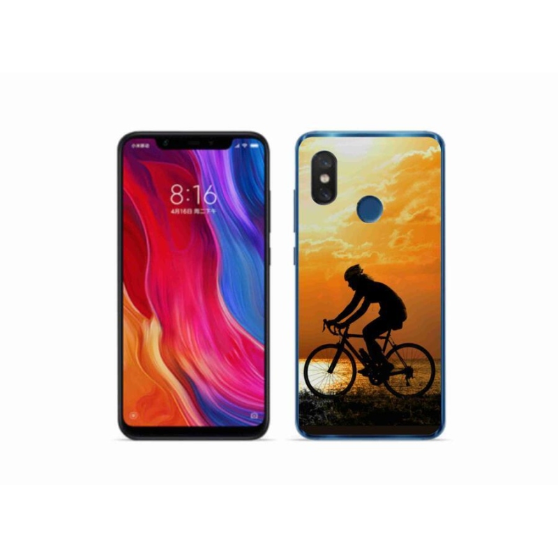 Gél borító mmCase a Xiaomi Mi 8 - kerékpározás számára