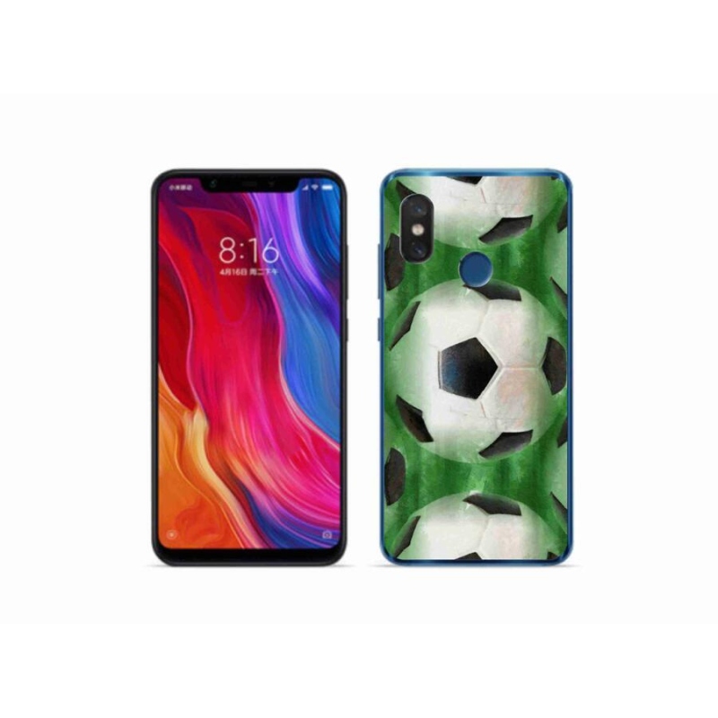 Gél borítás mmCase a Xiaomi Mi 8-hoz - focilabda