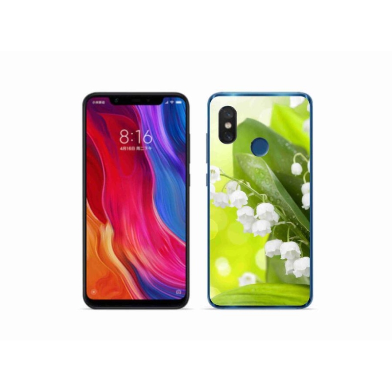 Gél borítás mmCase a Xiaomi Mi 8-hoz - lily of the valley