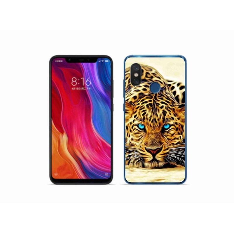 Gél borítás mmCase a Xiaomi Mi 8-hoz - rajzfilm tigris