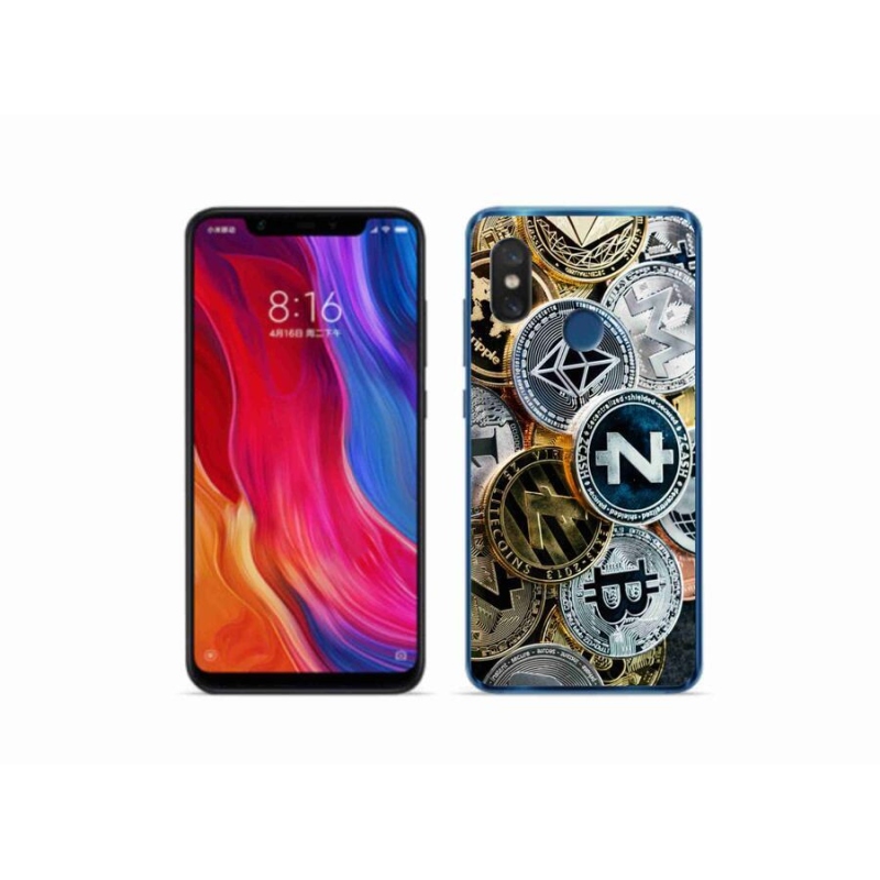 Gél borítás mmCase a Xiaomi Mi 8-hoz - kriptovaluták