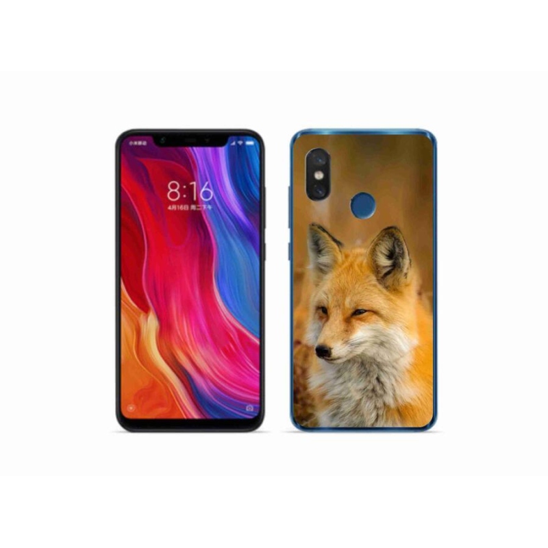 Gél borítás mmCase a Xiaomi Mi 8-hoz - róka