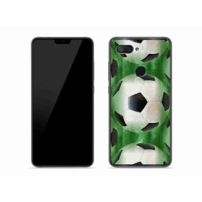 Gél borítás mmCase a Xiaomi Mi 8 Lite-hoz - focilabda