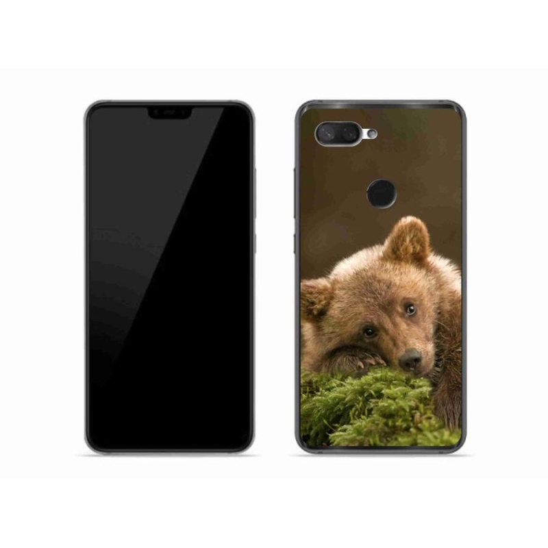 Gél borítás mmCase a Xiaomi Mi 8 Lite számára - medve