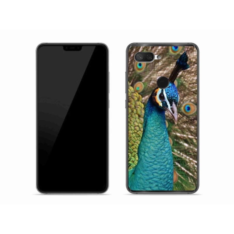 Gél borítás mmCase a Xiaomi Mi 8 Lite készülékhez - páva