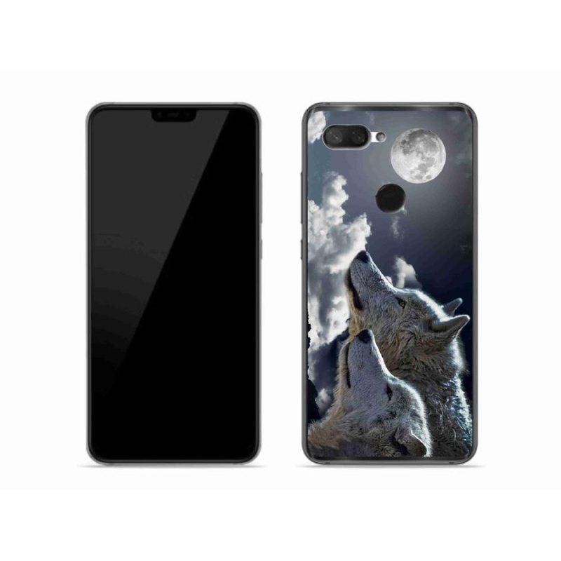 Gél borítás mmCase a Xiaomi Mi 8 Lite készülékhez - farkasok