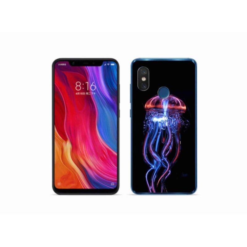Gél borítás mmCase a Xiaomi Mi 8-hoz - medúza
