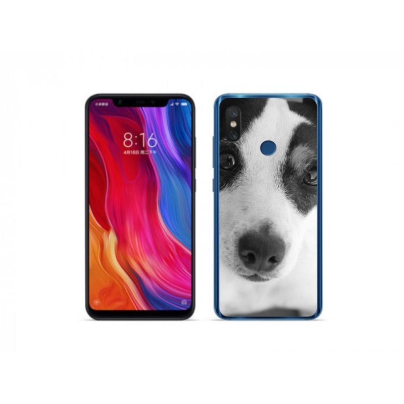 Gél borítás mmCase a Xiaomi Mi 8-hoz - kutya