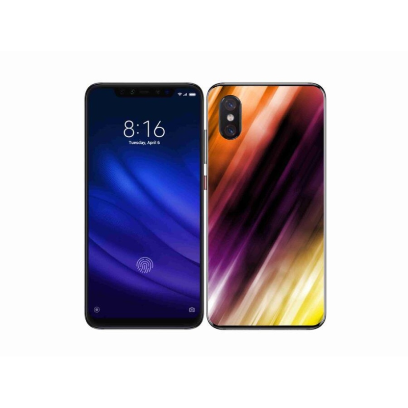 Gél borítás mmCase a Xiaomi Mi 8 Pro számára - absztrakt minta 5