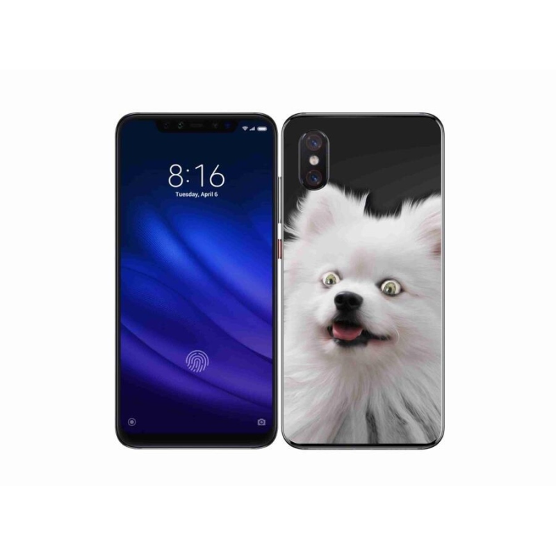 Gél borítás mmCase a Xiaomi Mi 8 Pro-hoz - fehér tipp