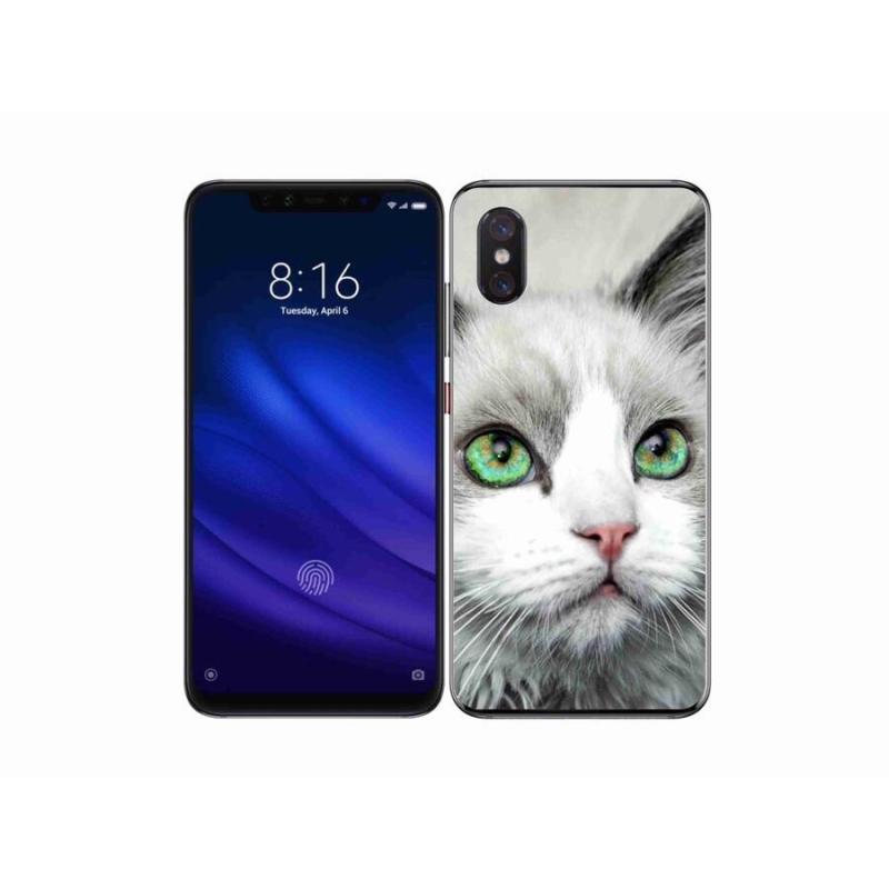 Gél borítás mmCase a Xiaomi Mi 8 Pro számára - macska nézet