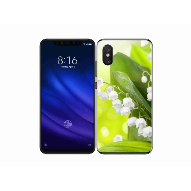 Gél borítás mmCase a Xiaomi Mi 8 Pro számára - lily of the valley