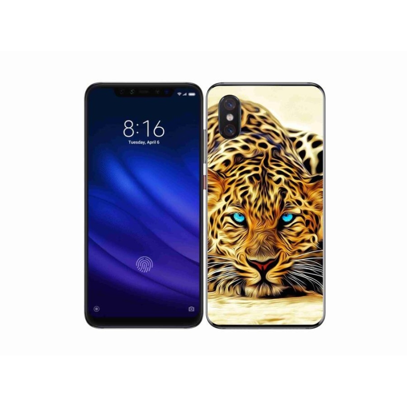 Gél borítás mmCase a Xiaomi Mi 8 Pro számára - rajzfilm tigris