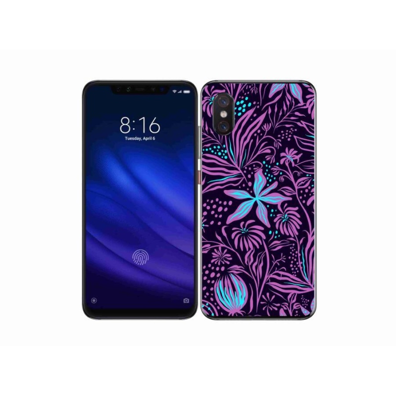 Gél borítás mmCase a Xiaomi Mi 8 Pro-hoz - virágok 2