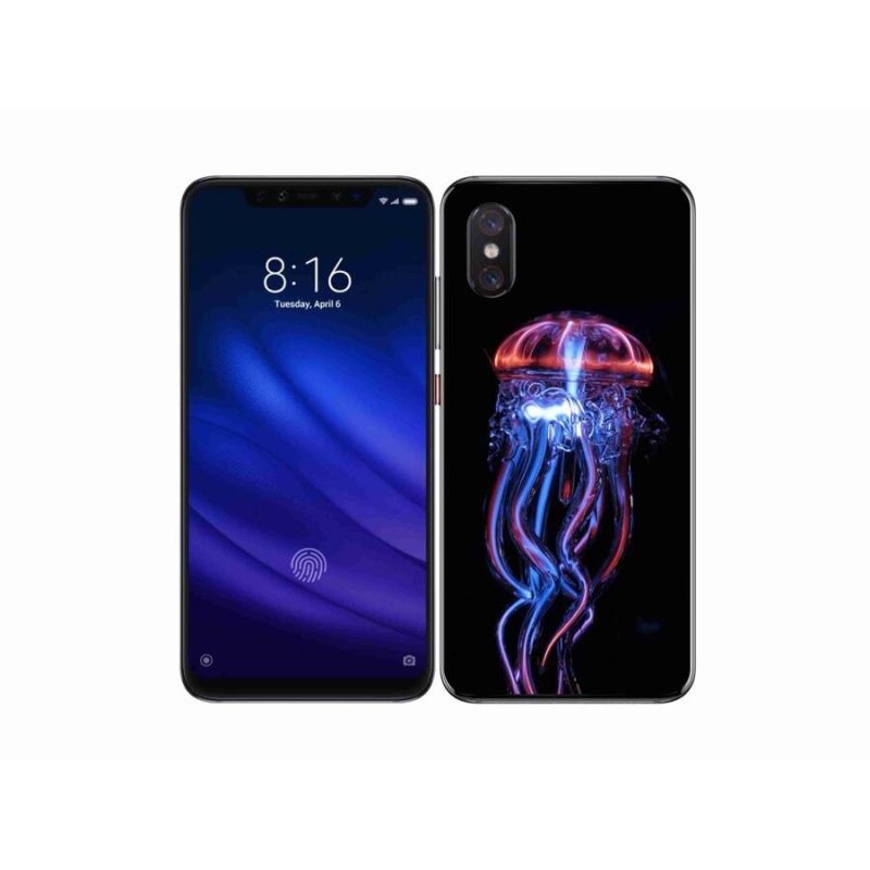 Gél borítás mmCase a Xiaomi Mi 8 Pro számára - medúza