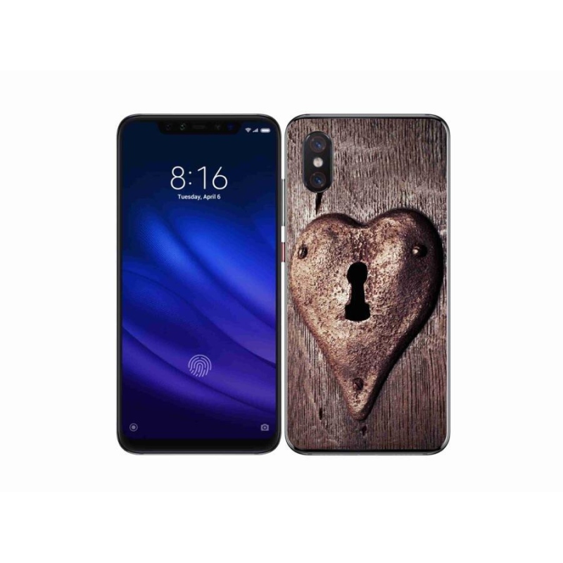 Gél borítás mmCase a Xiaomi Mi 8 Pro-hoz - szív alakú zár