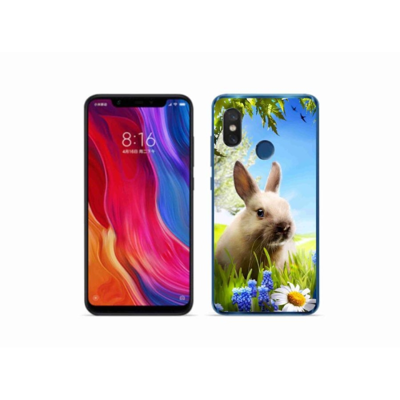 Gél borítás mmCase a Xiaomi Mi 8-hoz - nyuszi