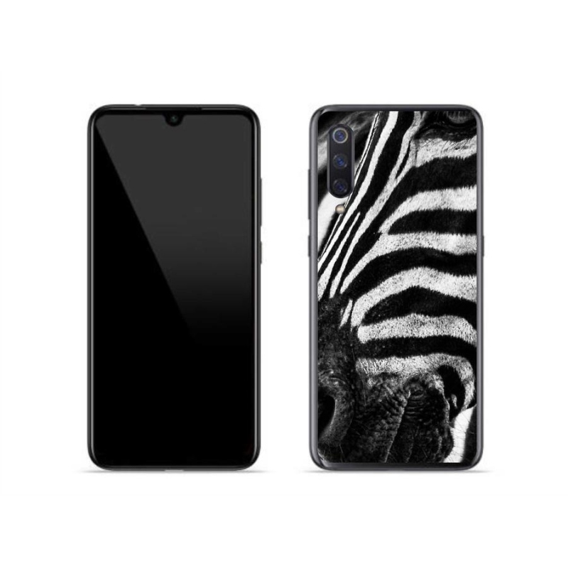 Gél borítás mmCase a Xiaomi Mi 9 készülékhez - zebra