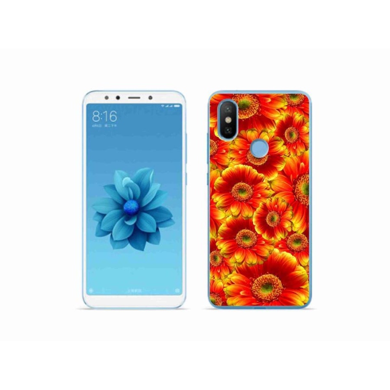 Gél borítás mmCase a Xiaomi Mi A2 készülékhez - gerbera 1