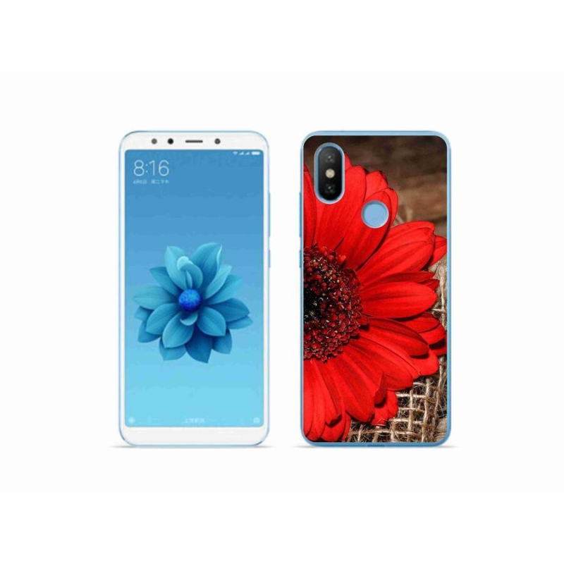 Gél borítás mmCase a Xiaomi Mi A2-hez - gerbera