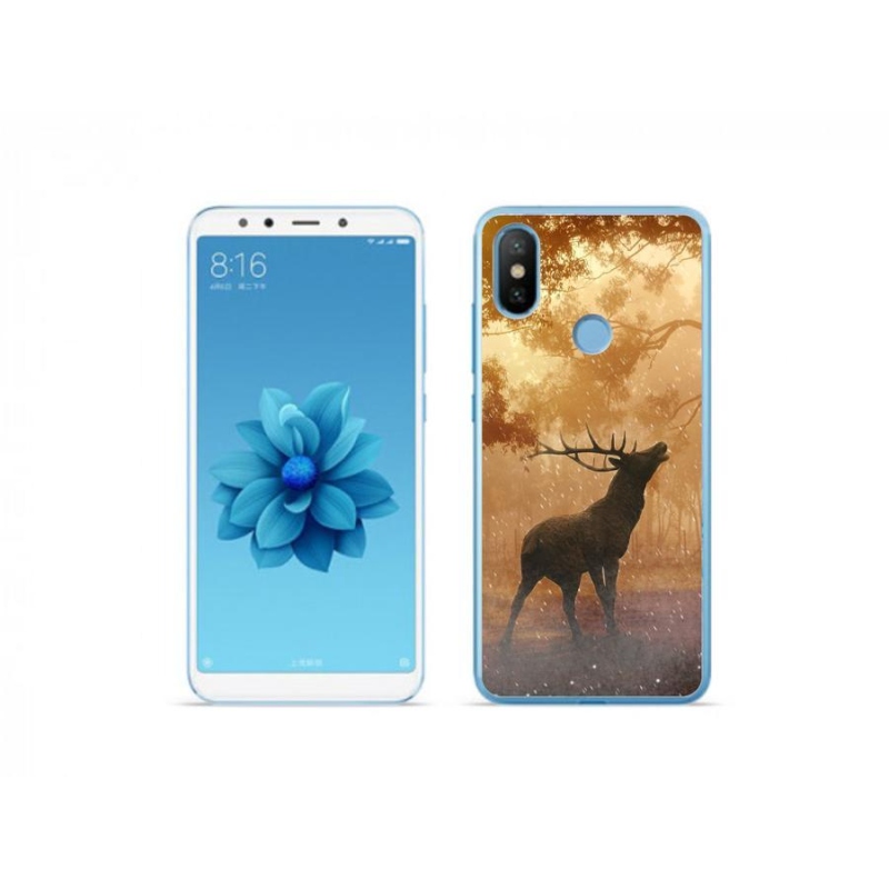 Gél borítás mmCase a Xiaomi Mi A2-hez - szarvas a vadászaton