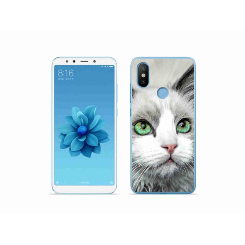Gél borítás mmCase a Xiaomi Mi A2-hez - macska nézet