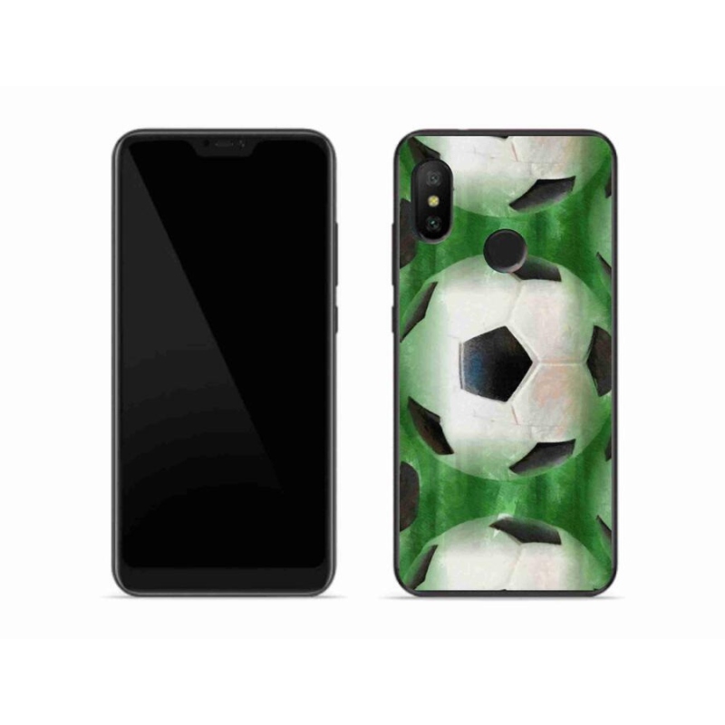 Gél borítás mmCase a Xiaomi Mi A2 Lite számára - focilabda