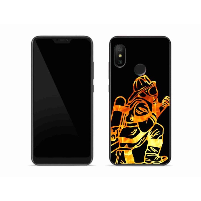 Gél borítás mmCase a Xiaomi Mi A2 Lite készülékhez - tűzoltó 1