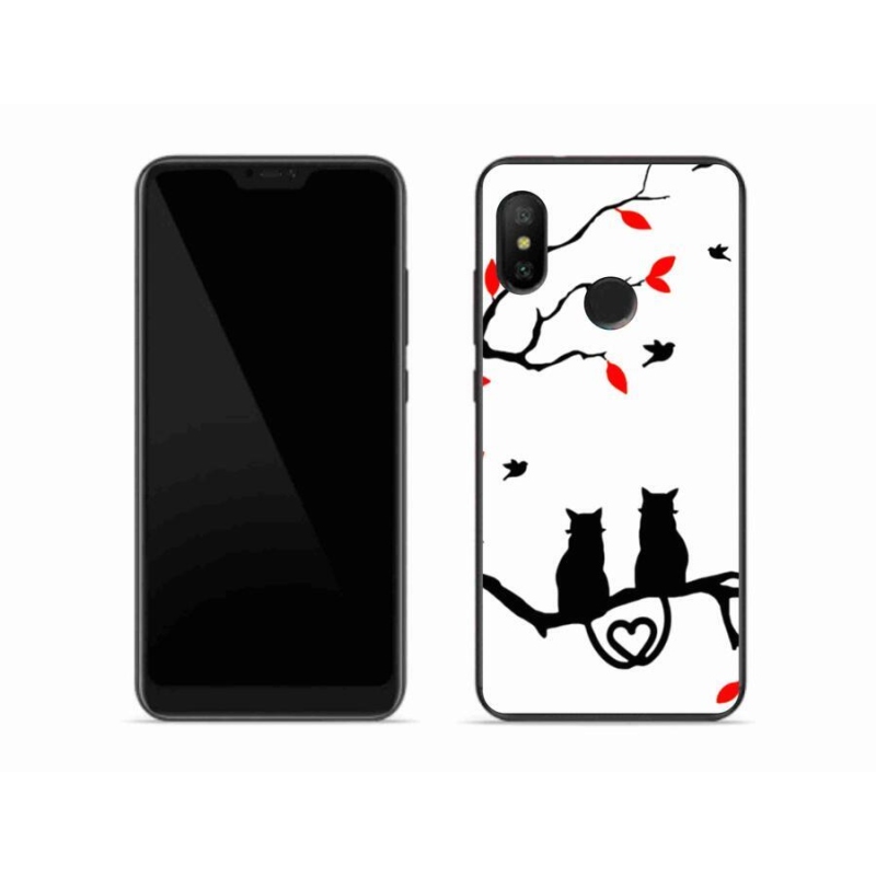 Gél borítás mmCase a Xiaomi Mi A2 Lite készülékhez - macska szeretet