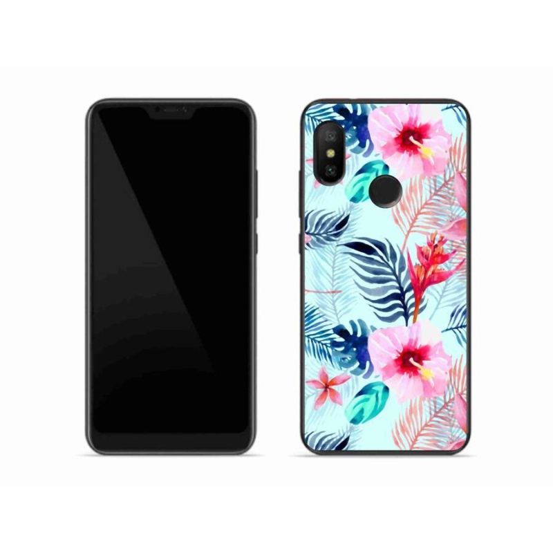Gél borítás mmCase a Xiaomi Mi A2 Lite készülékhez - virágok