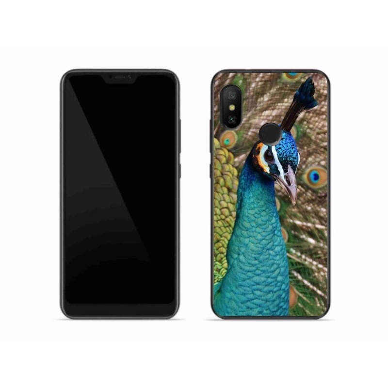 Gél borítás mmCase a Xiaomi Mi A2 Lite készülékhez - páva