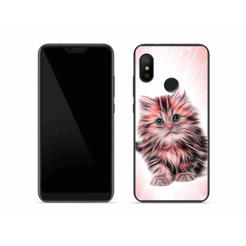 Gél borítás mmCase a Xiaomi Mi A2 Lite készülékhez - aranyos cica