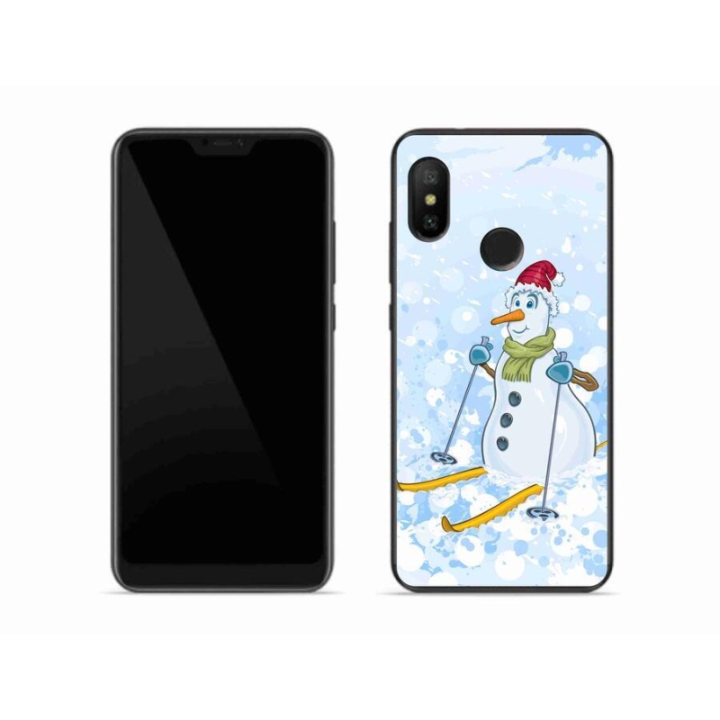Gél borítás mmCase a Xiaomi Mi A2 Lite készülékhez - hóember