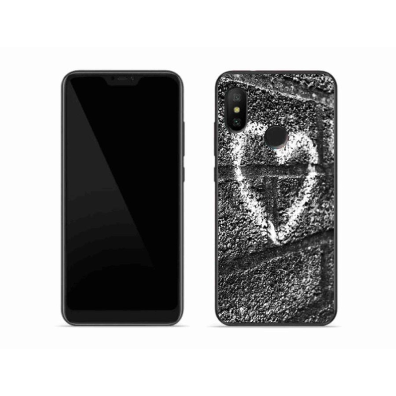 Gél borítás mmCase a Xiaomi Mi A2 Lite készülékhez - szív a falon