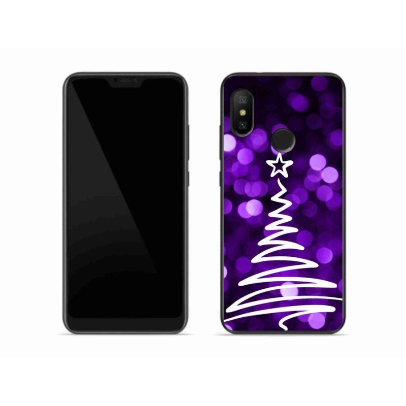 Gél borítás mmCase a Xiaomi Mi A2 Lite készülékhez - fa