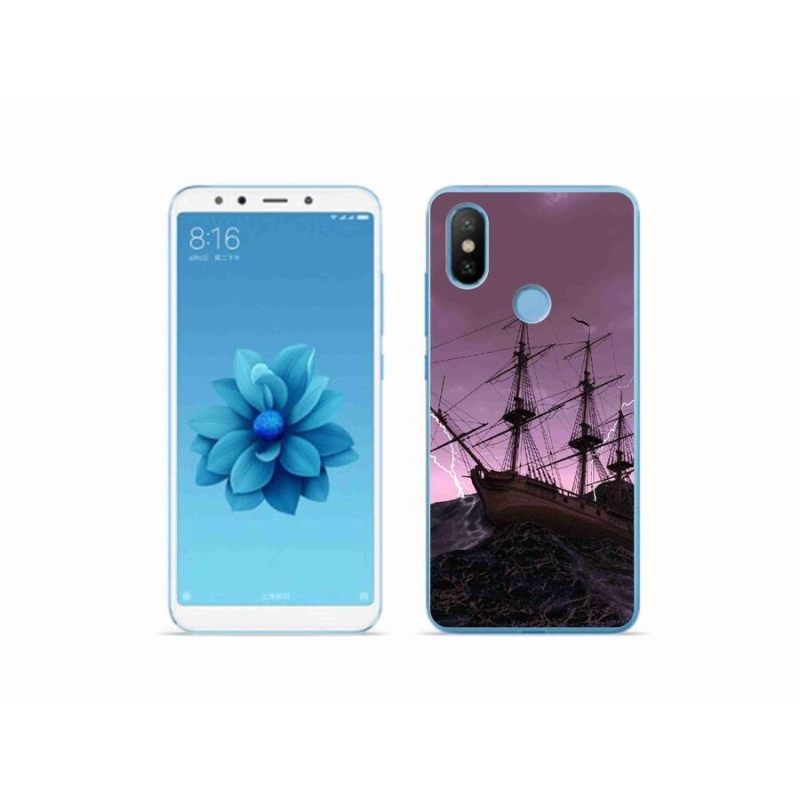 Gél borítás mmCase a Xiaomi Mi A2-hez - hajó a viharban