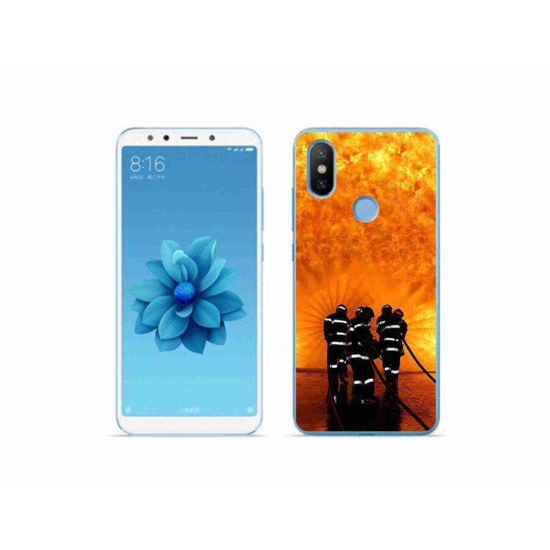 Gél borítás mmCase a Xiaomi Mi A2 készülékhez - tűz
