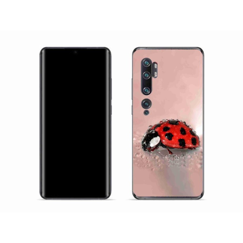 Gél borítás mmCase a Xiaomi Mi Note 10 készülékhez - katicabogár